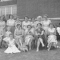 Bogan women at the 1954 family reunion held on the lawn of the North Robinson school. Jessie was 79 in this photo and lived for three more years.