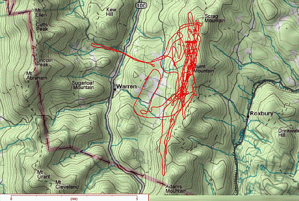 Flight Track - October 15 , 2006 - C-FVKA