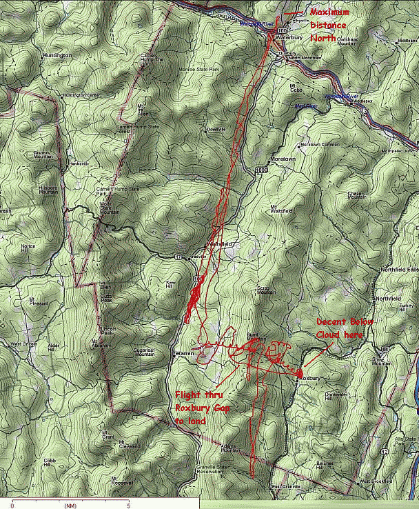 Flight Track - October 21, 2006 - C-FVKA
