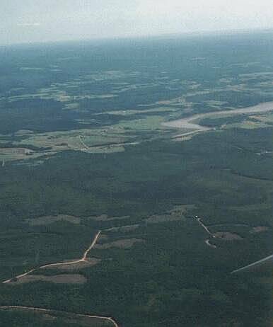 Photo of Barrens and recent clearcuts - Kennecook River