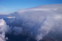 Rising through the Gap in Cloud Deck, Vermont
