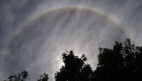 Solar Halo at mid-day