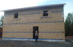 Bernard home under construction