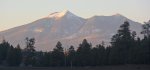 Humphery Peak from Flagstaff, AZ