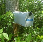 Geocache hidden in a mailbox