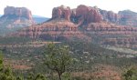 Red Rock formations at Sedona, AZ
