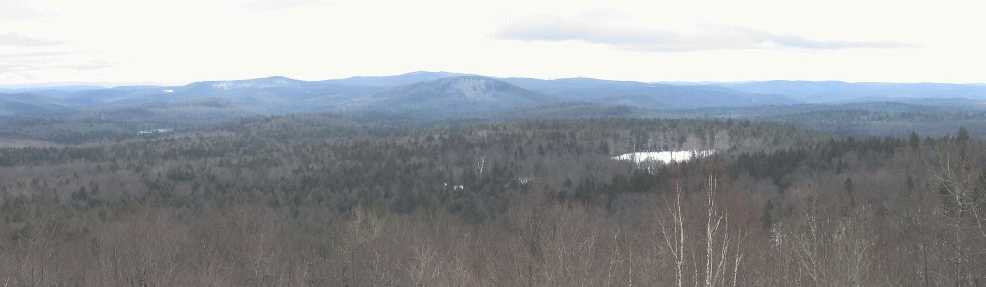 A View from the New Hampshire Mountains